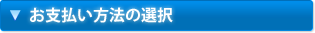 お支払い方法の選択